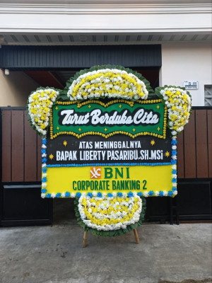 Papan Bunga Duka di Wonogiri
