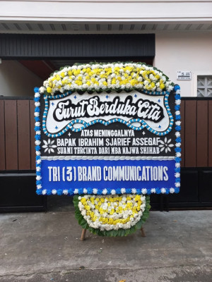 Papan Bunga Duka di Wonogiri